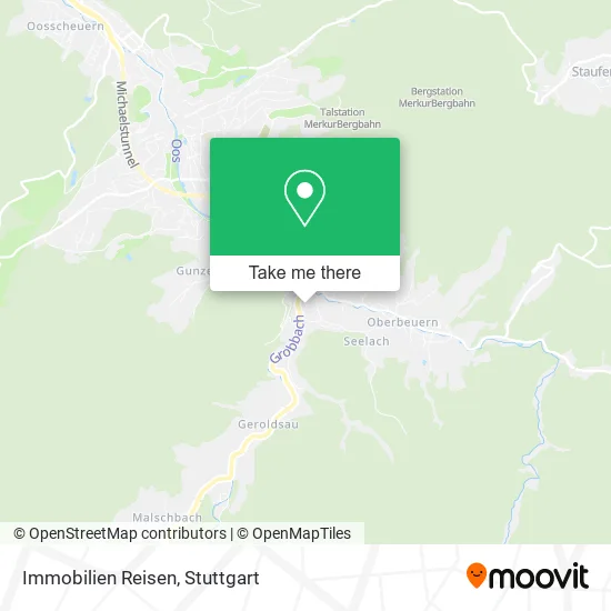 Карта Immobilien Reisen