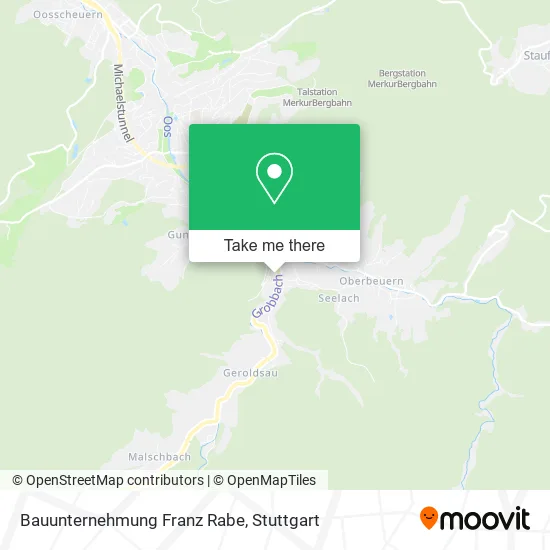 Карта Bauunternehmung Franz Rabe