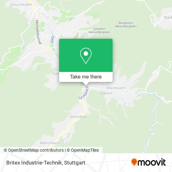 Britex Industrie-Technik map
