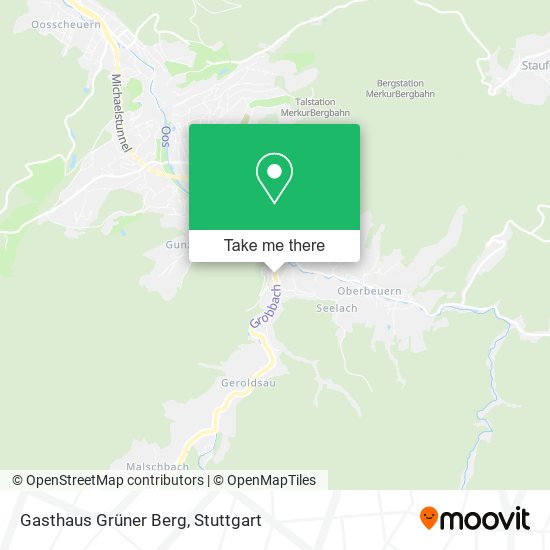 Gasthaus Grüner Berg map