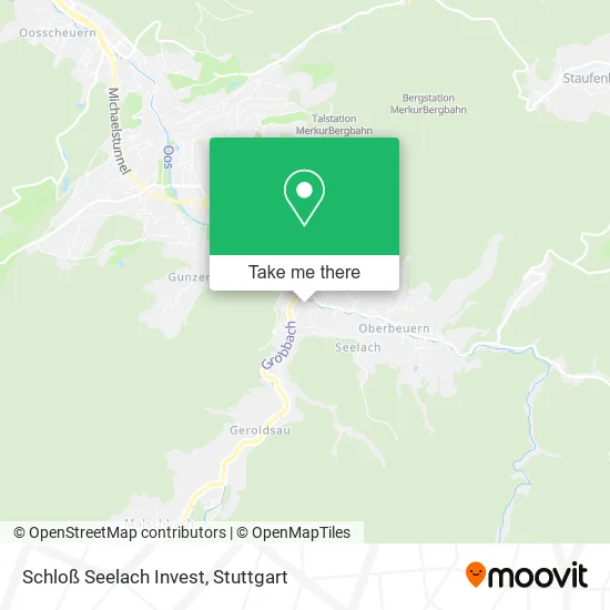 Карта Schloß Seelach Invest