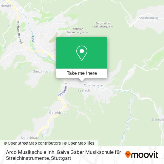 Карта Arco Musikschule Inh. Gaiva Gaber Musikschule für Streichinstrumente