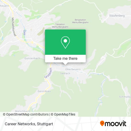 Карта Career Networks