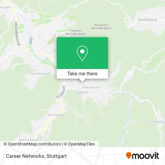 Карта Career Networks