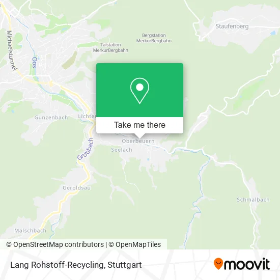 Карта Lang Rohstoff-Recycling