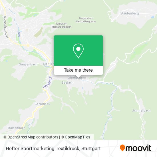 Карта Hefter Sportmarketing Textildruck