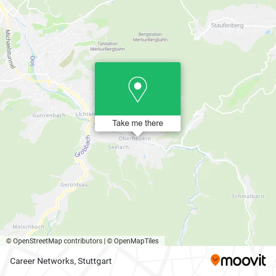 Карта Career Networks
