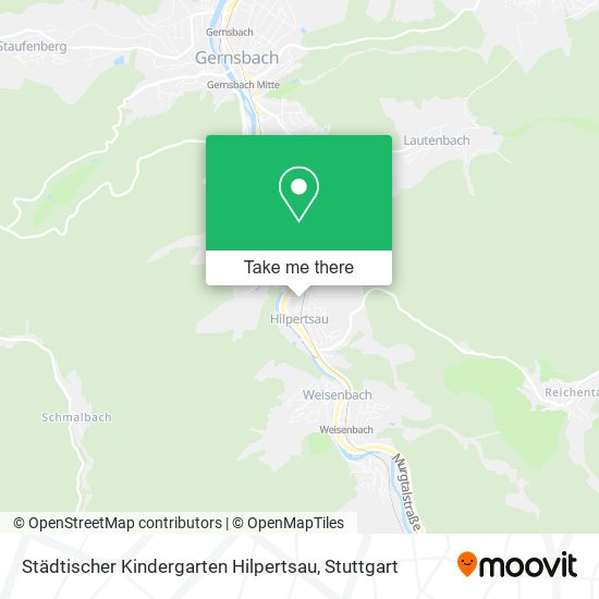 Städtischer Kindergarten Hilpertsau map