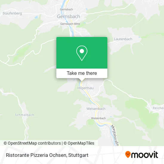 Карта Ristorante Pizzeria Ochsen