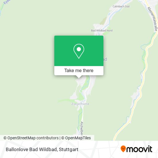 Ballonlove Bad Wildbad map