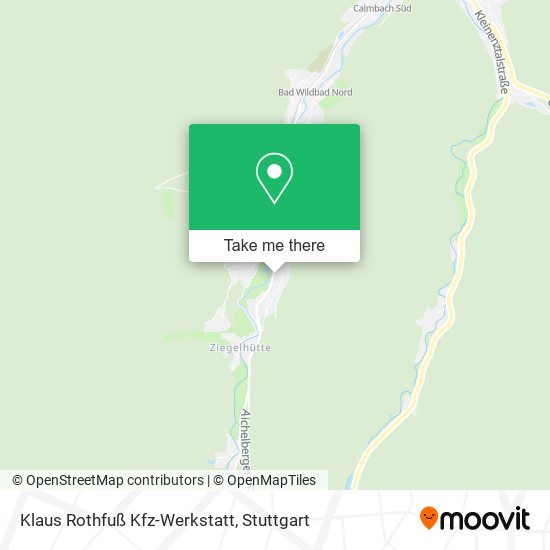 Klaus Rothfuß Kfz-Werkstatt map