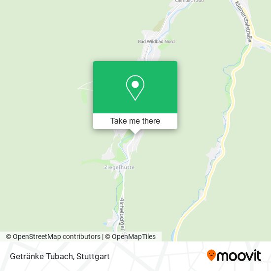 Getränke Tubach map