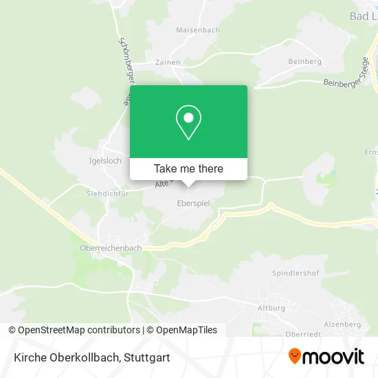 Карта Kirche Oberkollbach