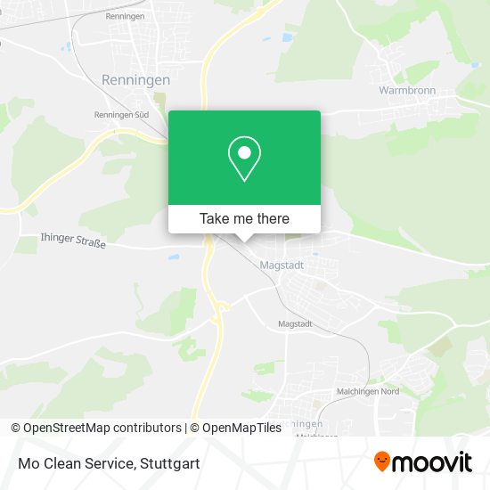 Mo Clean Service map
