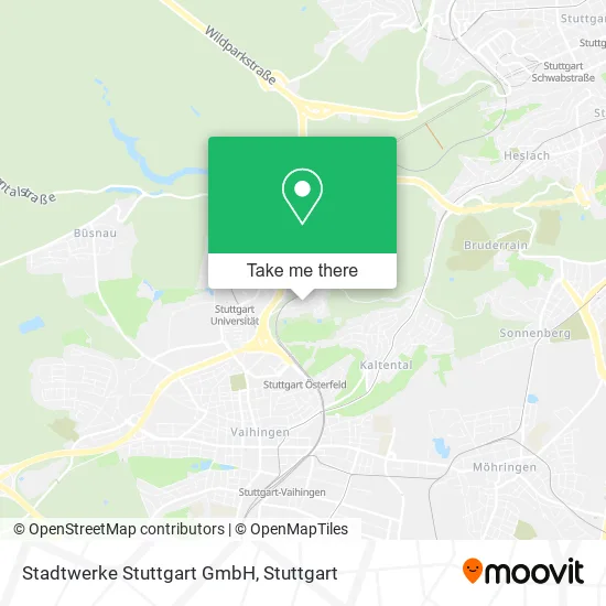 Карта Stadtwerke Stuttgart GmbH