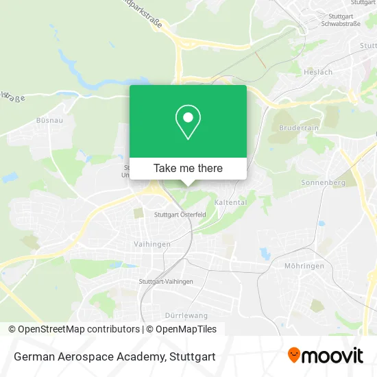 Карта German Aerospace Academy