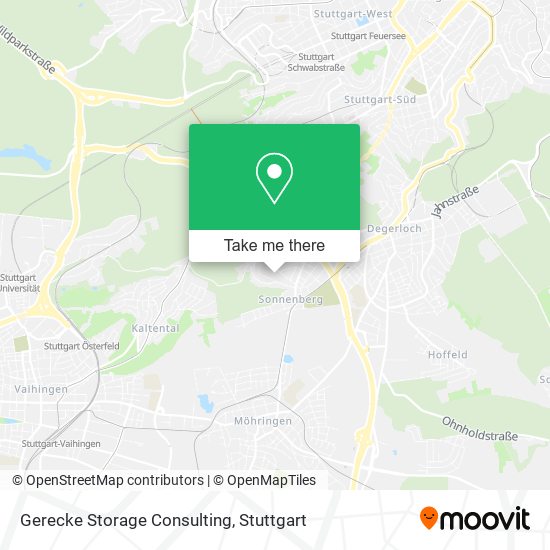 Карта Gerecke Storage Consulting