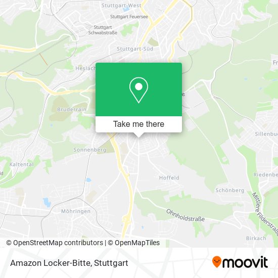 Amazon Locker-Bitte map