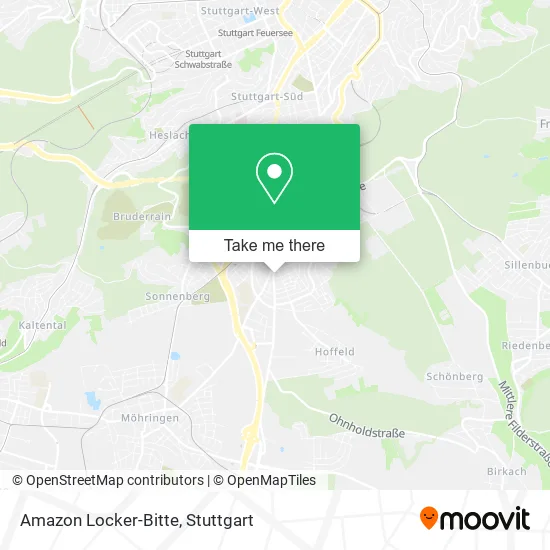 Карта Amazon Locker-Bitte