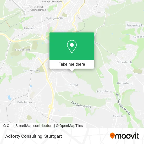 Карта Adforty Consulting