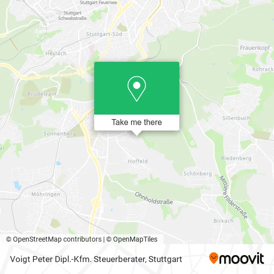 Карта Voigt Peter Dipl.-Kfm. Steuerberater