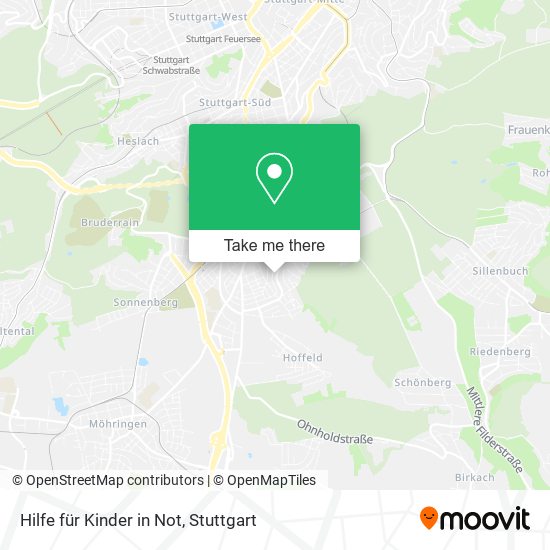 Hilfe für Kinder in Not map