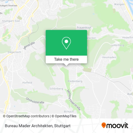 Bureau Mader Architekten map