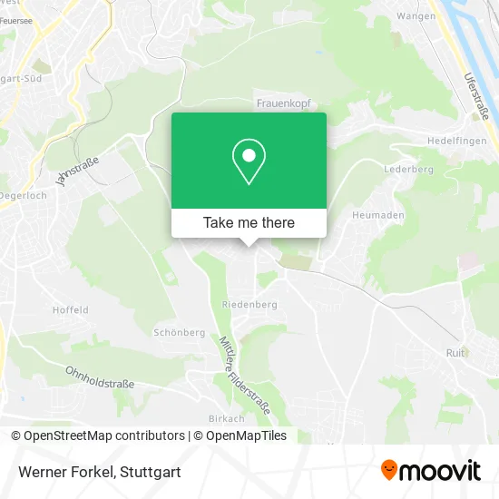 Карта Werner Forkel