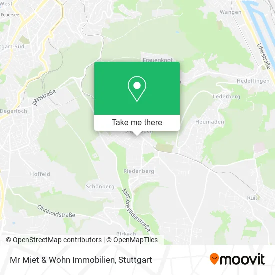 Карта Mr Miet & Wohn Immobilien