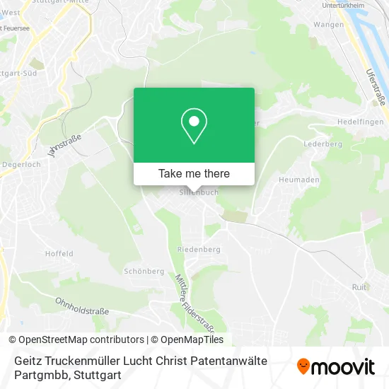 Geitz Truckenmüller Lucht Christ Patentanwälte Partgmbb map