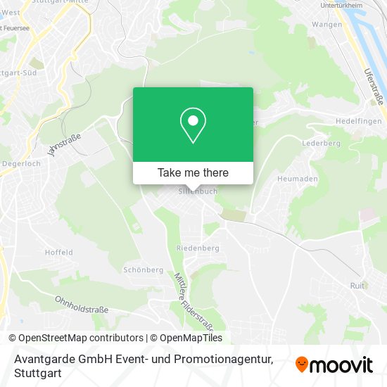 Avantgarde GmbH Event- und Promotionagentur map