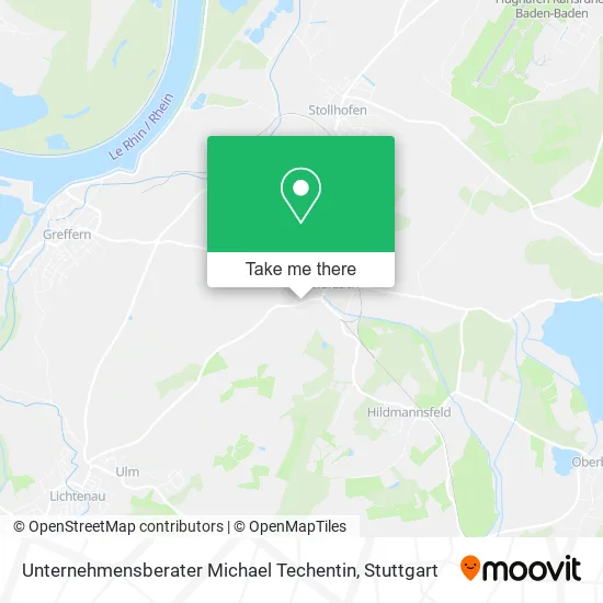 Карта Unternehmensberater Michael Techentin