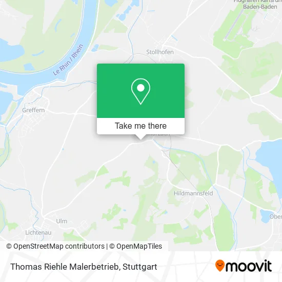 Карта Thomas Riehle Malerbetrieb