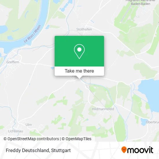 Карта Freddy Deutschland