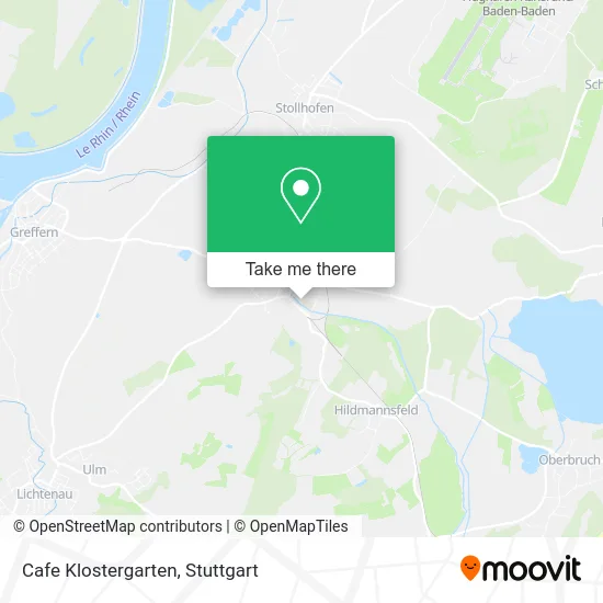 Карта Cafe Klostergarten