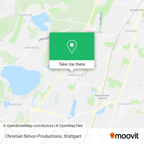 Christian Simon Productions map