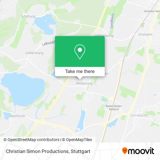 Christian Simon Productions map