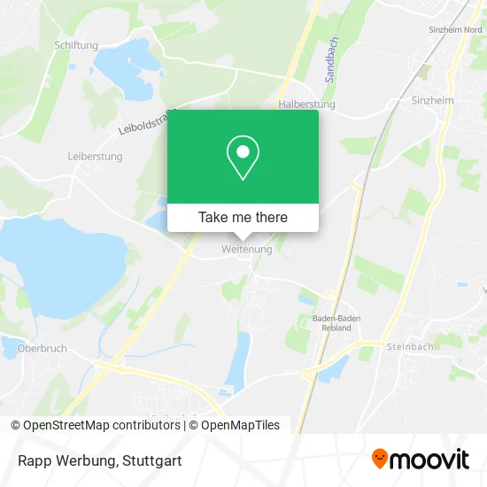 Rapp Werbung map