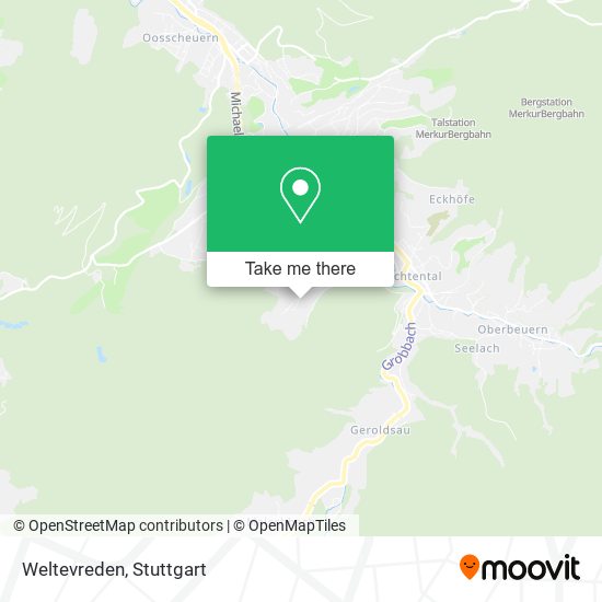 Карта Weltevreden