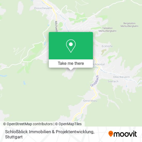 Schloßblick Immobilien & Projektentwicklung map