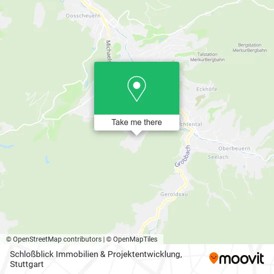 Карта Schloßblick Immobilien & Projektentwicklung