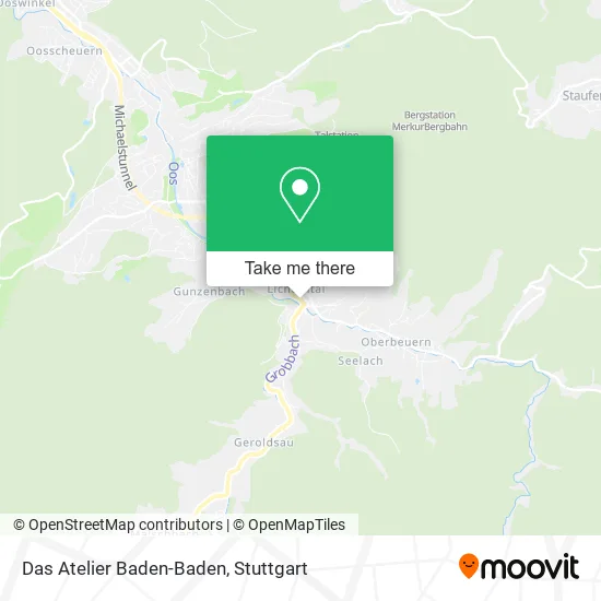 Карта Das Atelier Baden-Baden
