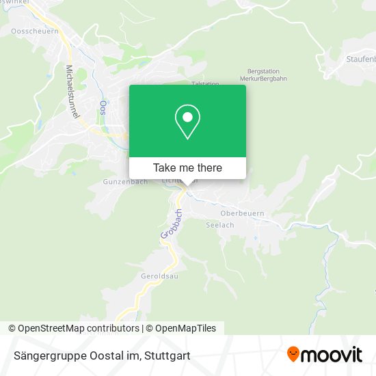 Sängergruppe Oostal im map