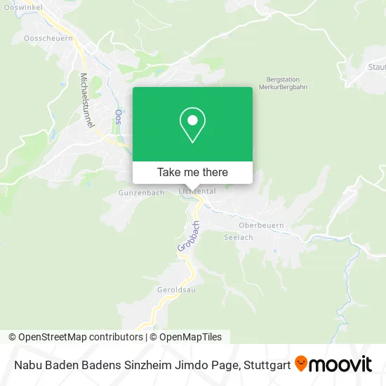 Карта Nabu Baden Badens Sinzheim Jimdo Page