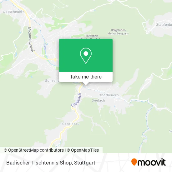 Карта Badischer Tischtennis Shop