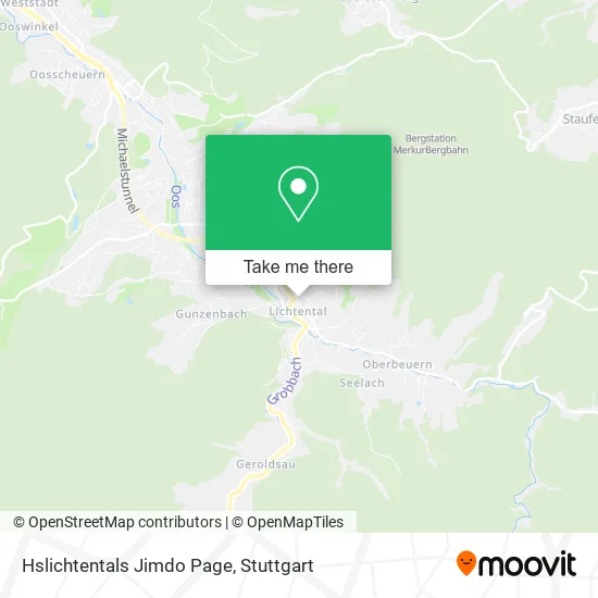 Карта Hslichtentals Jimdo Page