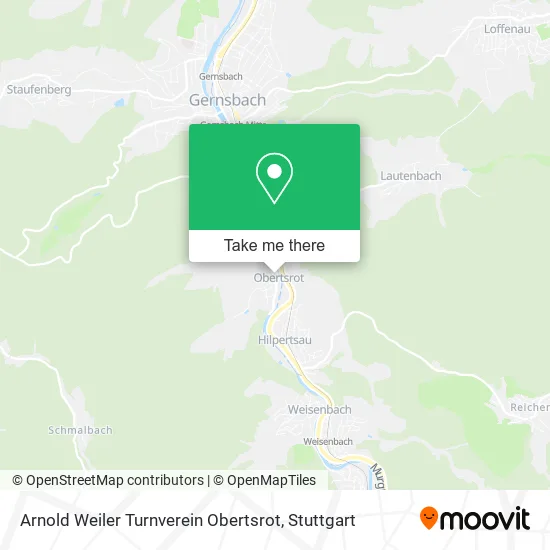 Карта Arnold Weiler Turnverein Obertsrot