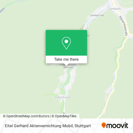 Карта Eitel Gerhard Aktenvernichtung Mobil