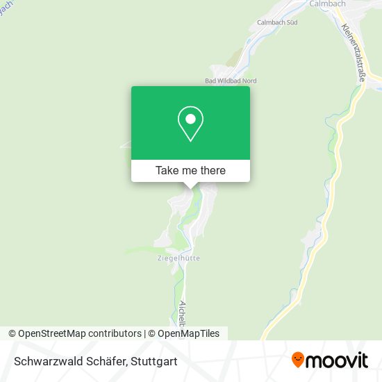 Schwarzwald Schäfer map