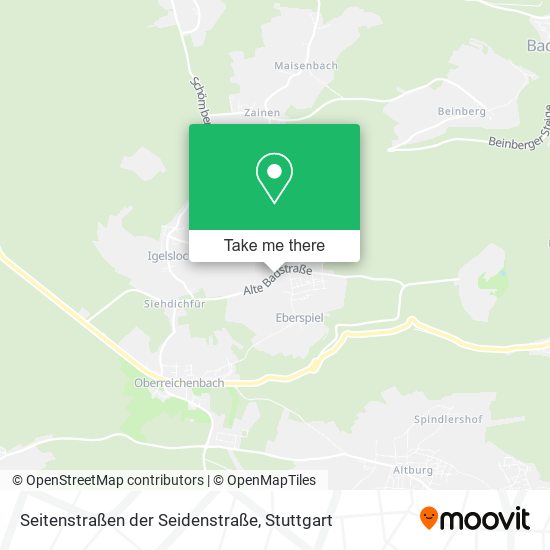 Seitenstraßen der Seidenstraße map